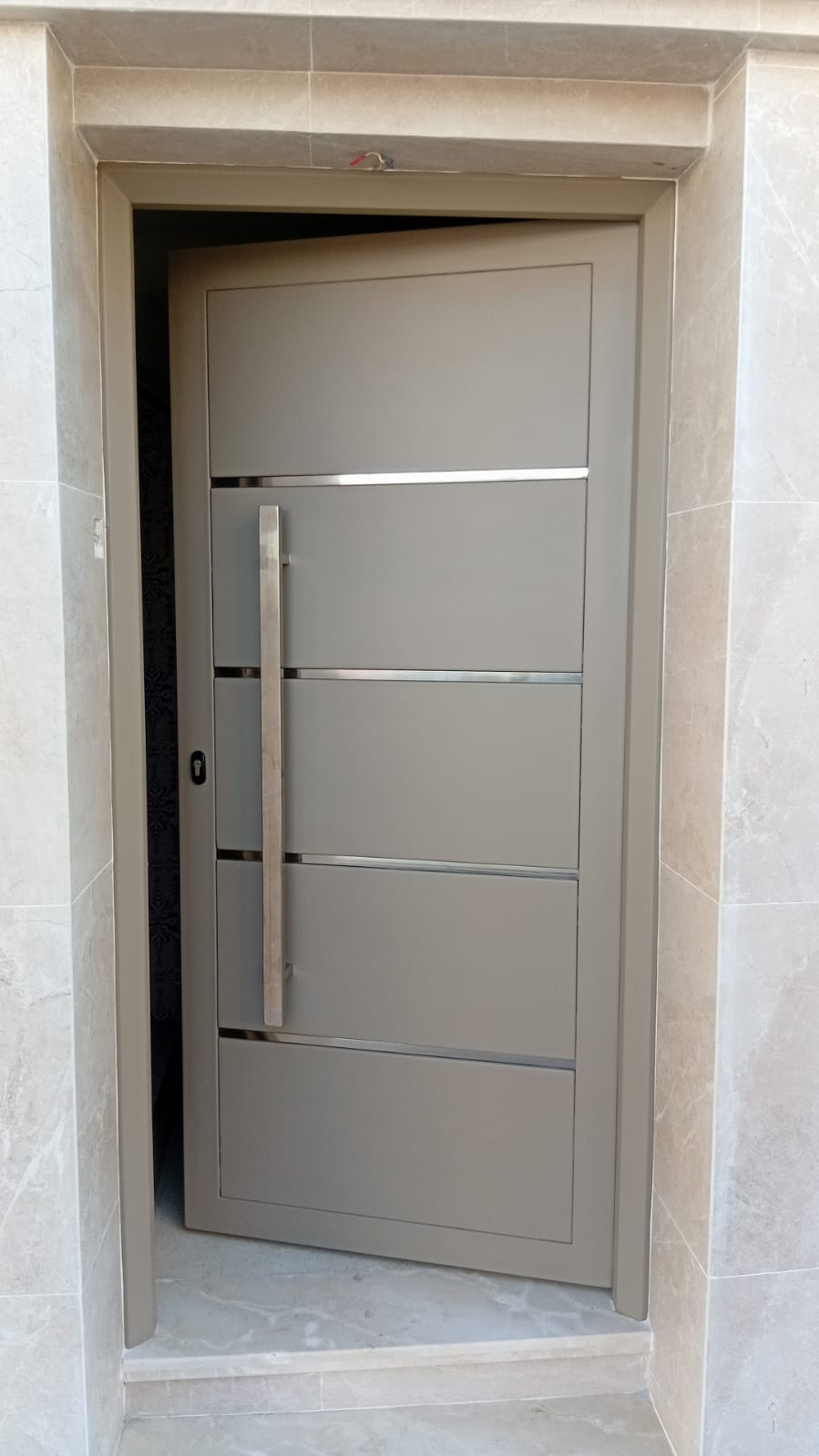 Porte blindée galvanisé 