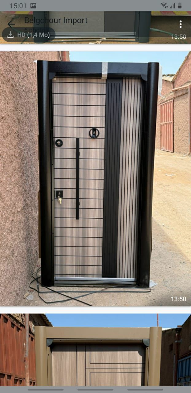 New porte blindée steel doors